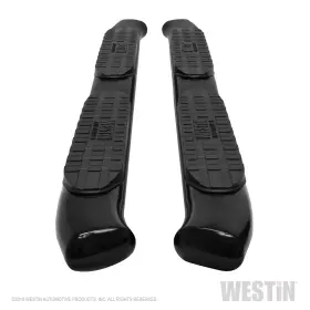 21-54145 Westin 21 54145 Black Pro Traxx 5 Oval Nerf Step Bars Ranger Supercab