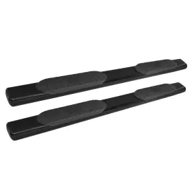 21-63935 Westin Pro Traxx 6 Inch Oval Nerf Step Bars - Black Powdercoat Finish