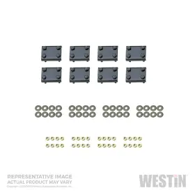 22-1805 Westin Premier Oval Nerf Step Bar Mount Kit Fits 07-15 Edge Mkx