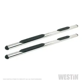 22-5050 Westin Premier 4 Oval Nerf Step Bars - Polished Stainless Steel Finish