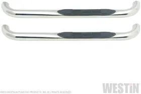 23-2320 Westin E-series 3 Inch Round Nerf Step Bars - Polished Stainless Steel #3