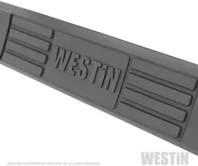 23-2675 Westin E-series 3 Round Nerf Step Bars - Black Finish #2