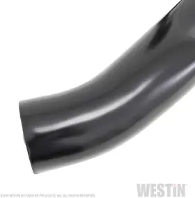 23-2675 Westin E-series 3 Round Nerf Step Bars - Black Finish #3