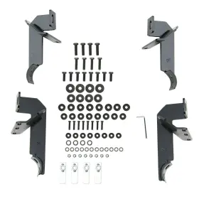 23-3315 Westin E-series 3 Inch Round Nerf Step Bars - Black Powdercoat Finish #2