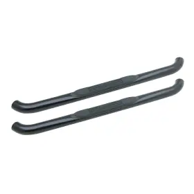 23-3315 Westin E-series 3 Inch Round Nerf Step Bars - Black Powdercoat Finish