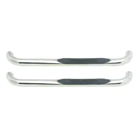 23-3540 Westin E-series 3 Inch Round Nerf Step Bars - Polished Stainless Steel