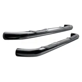 25-0655 Westin - 3 Inch Signature Series Cab Length Black Round Step Bars #3
