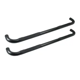 25-0855 Westin Signature 3 Inch Round Step Bar - Black Powdercoated Finish
