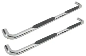 26-4000 Westin Platinum 3 Round Step Bar- Polished Stainless Steel Finish