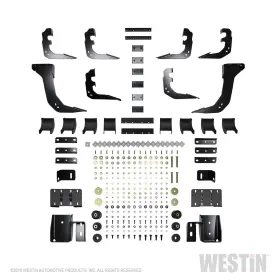 28-534705 Westin R5 Modular W2w Nerf Step Bars-black Powdercoat Finish #2