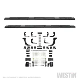 28-534705 Westin R5 Modular W2w Nerf Step Bars-black Powdercoat Finish