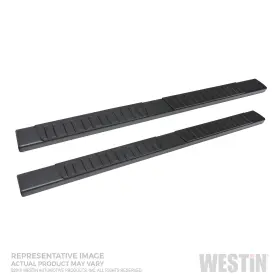 28-71265 Westin R7 Nerf Step Bars - Black Powdercoat Finish