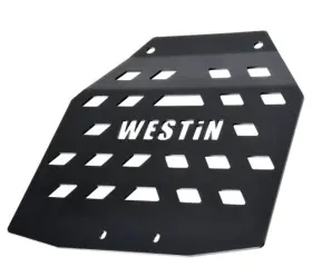 42-21085 Westin 42 21085 Textured Black Transfer Case Skid Plate Wrangler Jl #2