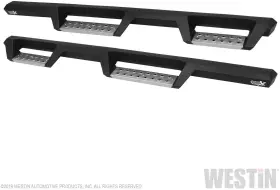 56-140652 Westin Hdx Stainless Drop Nerf Step Bars - Black Textured Finish