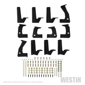 56-14165 Westin Hdx Drop Nerf Step Bars - Textured Black Finish #3
