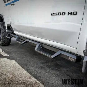 56-534765 Westin Hdx Drop Nerf Step Bars Silverado/sierra 2500/3500 Crew Cab 6.5ft. Bed #2