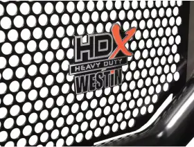 57-22505 Westin Hdx Modular Grille Guard Brush Bumper Protection Black #57-22505 #3