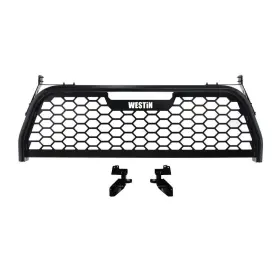 57-81065 Westin Hlr Truck Headache Rack Cab Protection Black #57-81065 #3