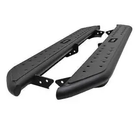 58-53945 Westin Outlaw Nerf Step Bars Textured Black - #2