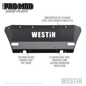 58-71155 Westin Skid Plate-pro-mod Fits 2015 Chevrolet Colorado #2