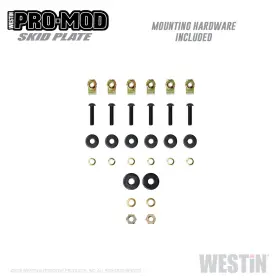 58-71155 Westin Skid Plate-pro-mod Fits 2015 Chevrolet Colorado #3