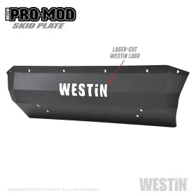58-71175 Westin Skid Plate-pro-mod Fits 2017 Ford F-250 Super Duty
