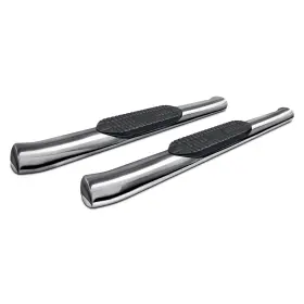 21-21400 Westin Automotive - 4 Inch Pro Traxx Cab Length Polished Oval Tube Step Bars