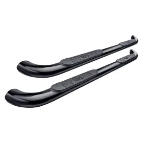 21-4015 Westin Automotive - 4 Inch Platinum Cab Length Black Oval Tube Step Bars