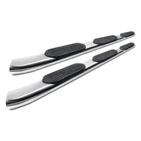 21-534770 Westin Automotive - 5 Inch Pro Traxx Wheel-to-wheel Polished Oval Tube Step Bars
