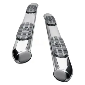 21-54000 Westin Automotive - 5 Inch Pro Traxx Cab Length Polished Oval Tube Step Bars #2