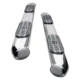 21-54090 Westin Automotive - 5 Inch Pro Traxx Cab Length Polished Oval Tube Step Bars #2