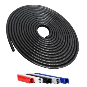 Winfort 658738800944 16.5ft 5m Universal Car Door Edge Protector Guards Black