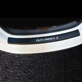 Hw-014 Woigqing 1 Pc Rear Bumper Guard Protector Trim Car Trunk Protectors For Black