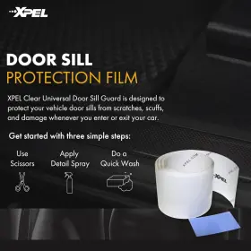 R3022 Xpel Clear Universal Door Sill Guard 60 Inch X 2.75 - Car Or Truck #2