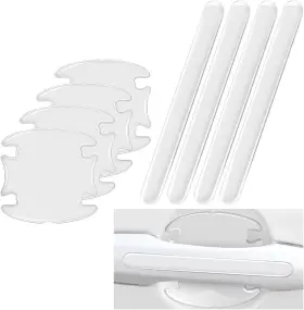 Cmt-11 Ygapuzi Car Door Handle Protector Films Cup Protection Stickers Transparent