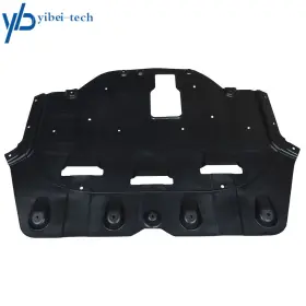 Yi196623t Yibei-tech Black Front Engine Splash Shields Under Cover For Hyundai Sonata 2015 2016 2017