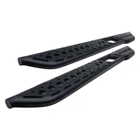 Trailx.r1 Zroadz Z744101 - Cab Length Black Rock Slider Side Steps