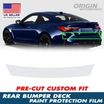 Precut Clear Rear Bumper Deck Paint Protection Film Ppf For 2021-2025 Bmw M4. Fixed Price $29.99.