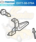 Genuine Mazda EHY1-50-370A Driver Rear Bumper Guard 2010-2012 CX-7. Fixed Price $84.97.