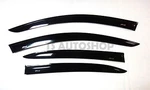 4 Door Black Rain Visor Weather Guards For Sedan 2015 Sky Active. Fixed Price $107.90.