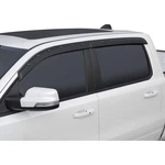 Ram 1500 19-24 Tape-on Formfit Textured Black Front & Rear Window Visors. Fixed Price $140.00.