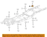 Gm Oem 09-19 Sierra 1500 Frame Body Mounting-mount Cushion 25994881. Fixed Price $92.31.