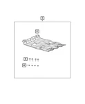Skid Plate Mopar 52124603AD. Fixed Price $268.01.