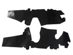 Splash Shield For 1984-1987 Pontiac Fiero Masticated Rubber Unpainted Front 2PCS. Fixed Price $202.25.