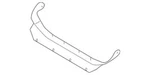 Genuine Ford 2008-2010 F-350 Super Duty Radiator Support Air Deflector 9C3Z8327B. Fixed Price $17.99.