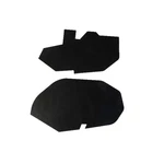 Inner Fender Splash Shields With Clips For 1964-66 Chrysler Imperial Made Usa. Fixed Price $149.12.