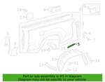 Genuine Oem Toyota 76927-04020 Passenger Rear Side Panel Protector 16-20 Tacoma. Fixed Price $33.99.