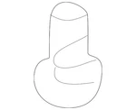 Genuine Volkswagen Skid Plate Screw N-100-704-03. Fixed Price $6.31.