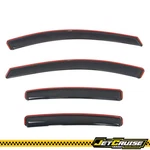 Fits 17-20 Hyundai Elantra Window Visors In-channel Rain Sun Guard Deflectors. Fixed Price $38.99.