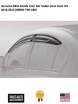Door Window Visor Set #08R04-TR0-100 For 2012-2015 Honda Civic 4DR -oem Quality. Fixed Price $250.76.
